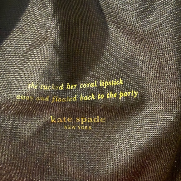 Kate Spade Black Leather Backpack Adjustable Straps Wear Functional - Picture 16 of 16